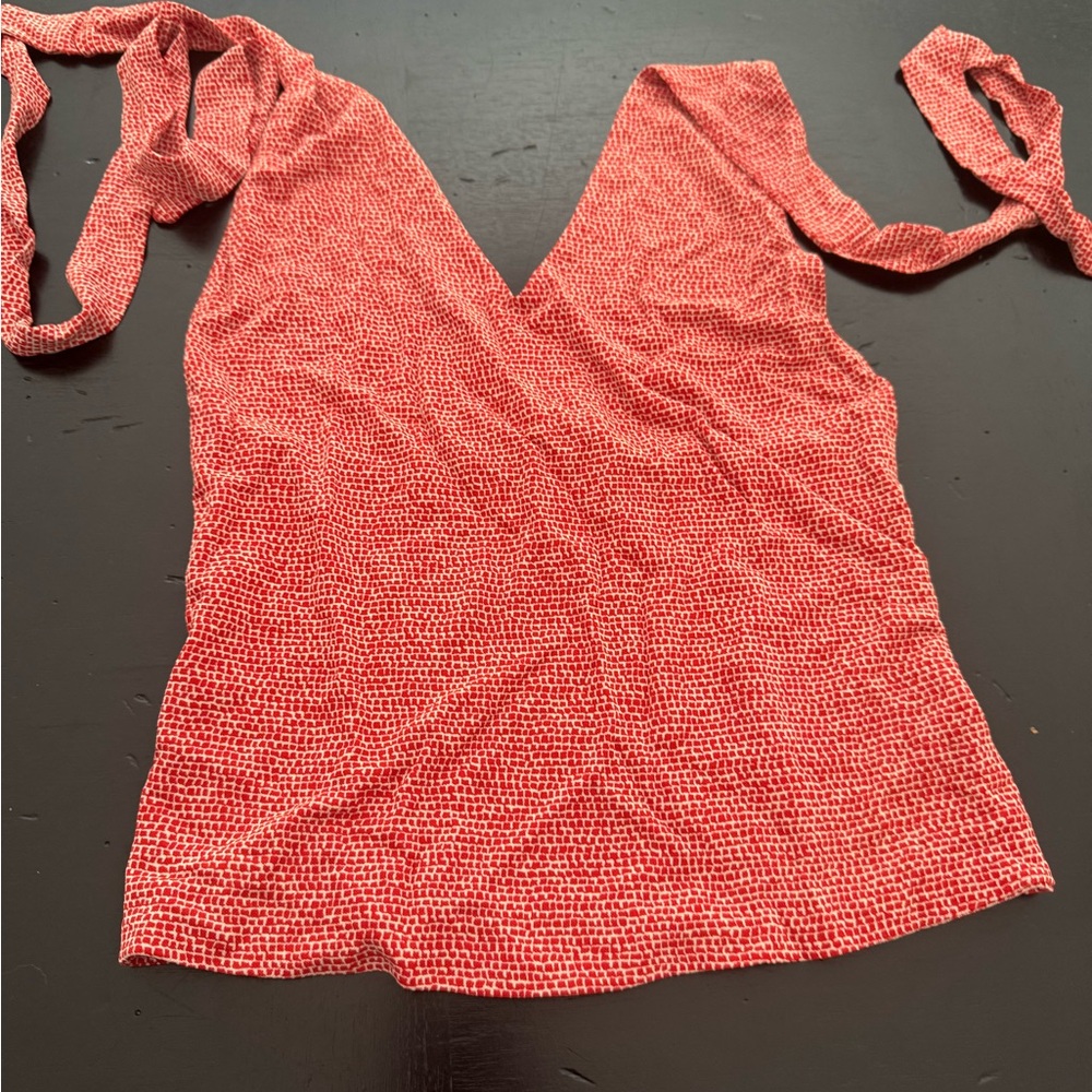 Elegant Red Women's Camisole Top